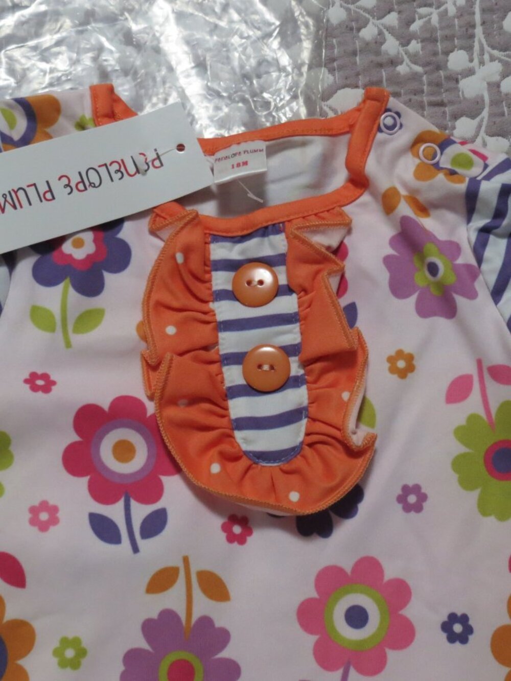NWT Penelope Plumm 18 month Sleeper/Outfit CUTE